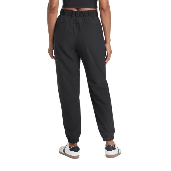NWT All In Motion Womens High-Rise Winter Woven Lined Joggers 91754551 Black XS - Picture 2 of 11